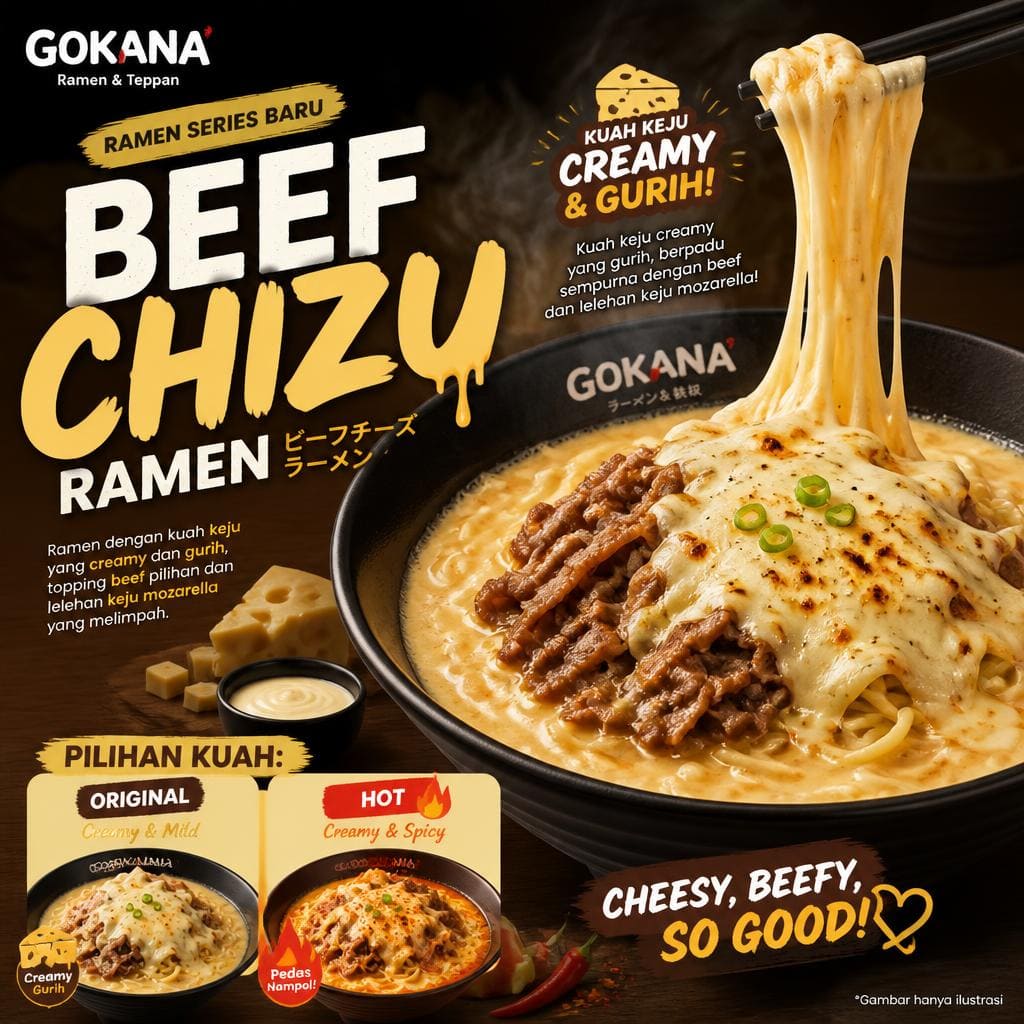 Beef Chizu Ramen Gokana Ramen & Teppan